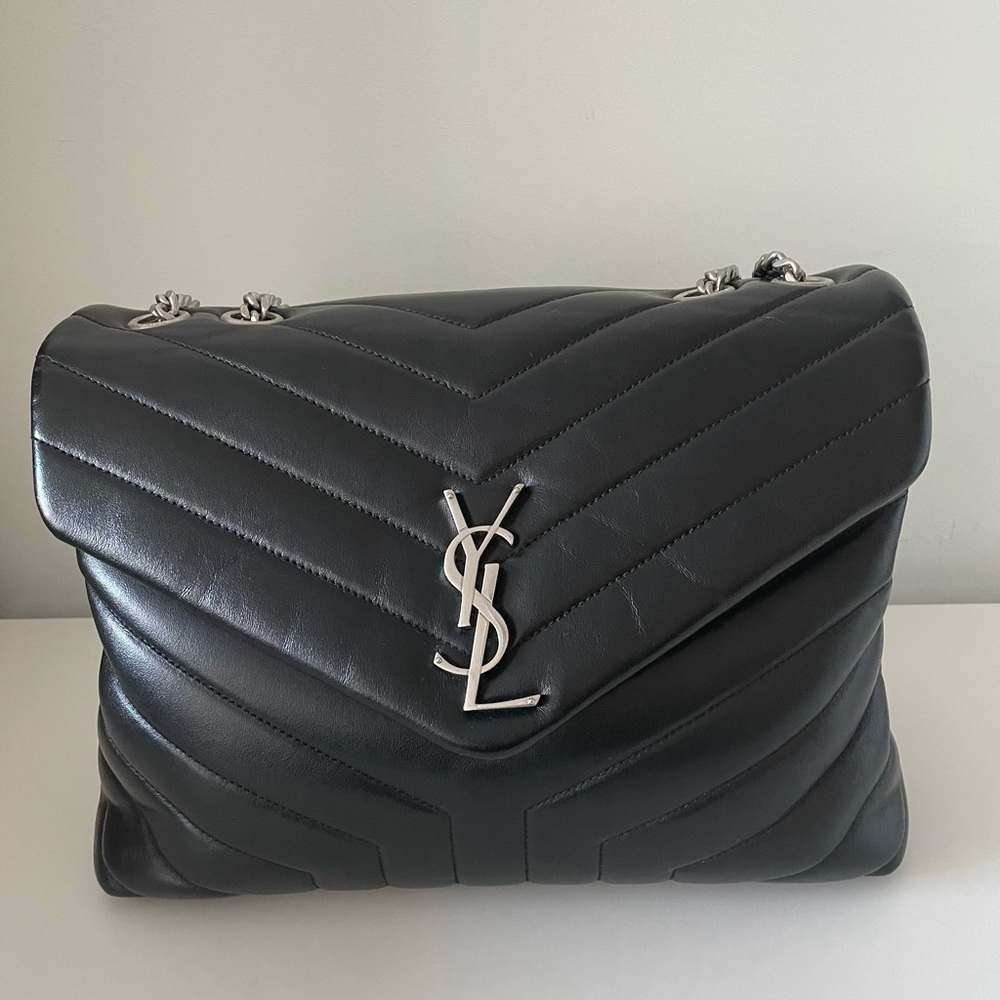Saint Laurent Medium Loulou Matelassé Leather Shoulder Bag
